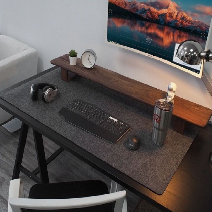 Mousepad Black Mouse Pad Long Speed Computer Mat Gaming Room Decors Big Mousepepad Table Cute Desk Accessory