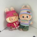 6.7inch Labubu Clothing Accessories Set Hat + Clothes + (Pants or Skirt) Doll Clothes Suitable for Fashion Plush Dolls Shoes.