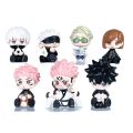 7pcs Anime Jujutsu Kaisen Series Satoru Gojo Fushiguro Megumi Nanami Kento Figure Model Statue Desk Car Ornament Boy Toy Gift. 