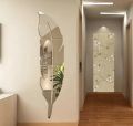3D Mirror Wall Decor I Wall Stickers I 3D Leaf Mirror Decal I Mirror Wall Art Accents I Acrylic... 