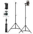 6 Feet Tripod Stand with 360 Degree Horizontal and Vertical Rotation Ball Head and Mobile Holder Compatible With Smartphone 6 Feet Tripod Stand with 360 Degree Horizontal and Vertical Rotation Ball Head and Mobile Holder Compatible With Smartphone. 