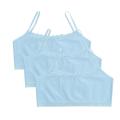 1/3pcs Summer Teen Kids Lace Vests Young Children's Breast Care Training Bras Solid Color Maiden Cotton Teenage Underwear Tops. 