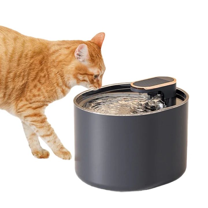 3L Automatic Pet Cat Drinking Fountain USB Dogs Cats Electric Mute
