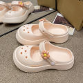 A pair of children's summer open-toe hole shoes, soft and comfortable slippers, sizes 30/31-40/41,QT-325.