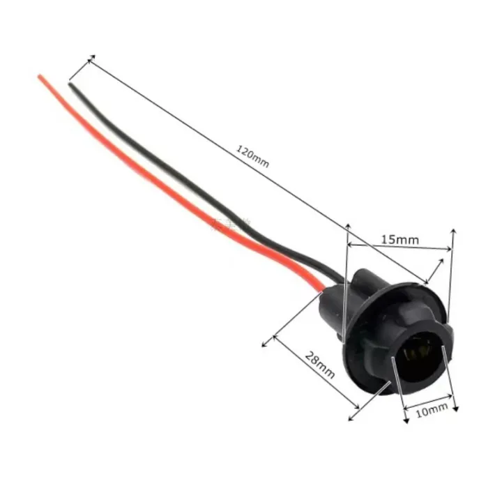 10pcs%20T10%20Auto%20Car%20Socket%20Connector%20Extension%20DC%200V%20~%2012V%20Light%20Bulb%20Socket%20W5W%20168%20194%20For%20Cars%20Trucks%20Boats%20Lamp%20Base%20Fittings%20-%20Image%202