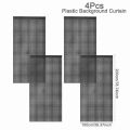 4 Pack Party Glitter Foil Curtain Backdrop Decorations Silver Rose Gold Party Curtain for Birthday Wedding Party Background.