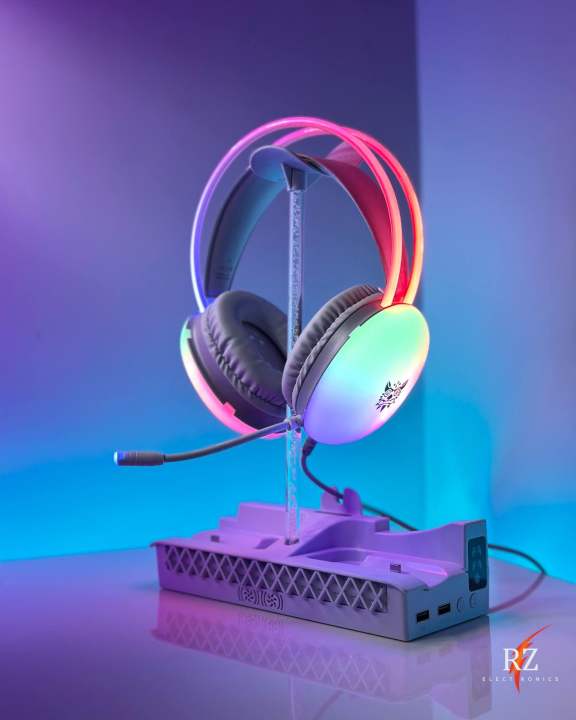 ONIKUMA X25 RGB Wired Gaming Headset 7.1 Surround 50 mm Stereo