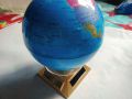 Solar Powered Auto Spinning Rotary World Globes Self Rotating Globe Model  World.... 
