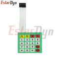 4 12 16 20 Key Button Membrane Switch 1x4 3x4 4x4 4x5 Keys Matrix Array Keyboard Keypad Control Panel DIY Kit For Arduino. 