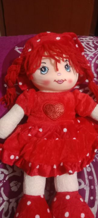 Unique Make - Cute Looking Smiling Doll Stuffed SOFT PLUSH DOLL Love Girl for Kids Baby with Cap - Vintage Choice - A Delightful Companion