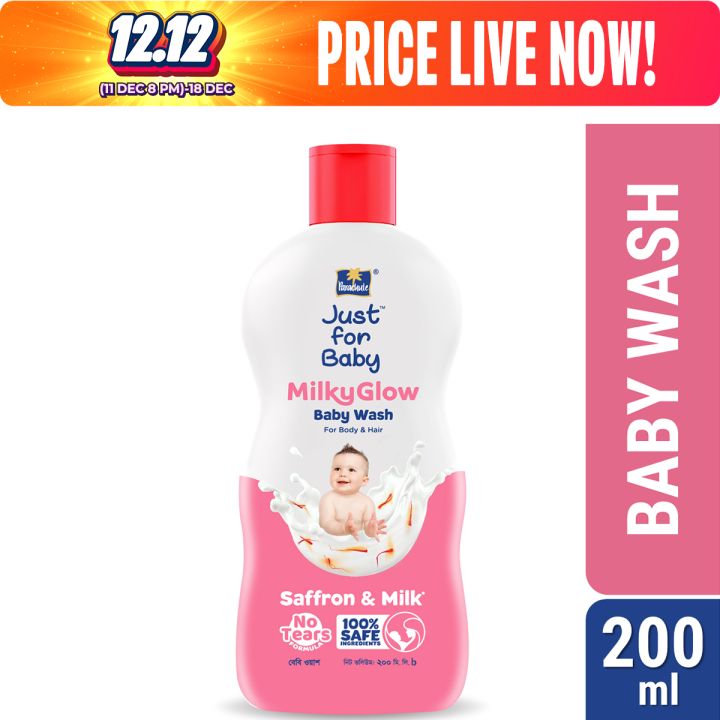 Parachute Just For Baby - Milky Glow Wash 200ml
