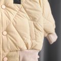 2024 winter baby boy's cotton jacket set. 