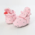 Meckior New Baby Socks Shoes Star Toddler First Walkers Booties Cotton Comfort Soft Anti-slip Warm Infant Baby Boy Girl Shoes. 