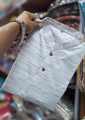 Khadi white Jurna panjabi premium quality.