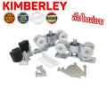 Kimberley Sliding Rail Wheels, Sliding Door Wheels Sliding Window Wheels, Hanging Rail Wheels, Nylon Ball Wheels No.99 (Japan Quality). 