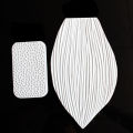 Food Safe Fondant Cake Mold Flower Petal Paste Super Large Calla Lily & Tulip Leaf Vein Silicone Mold Cake Decorating Tools.