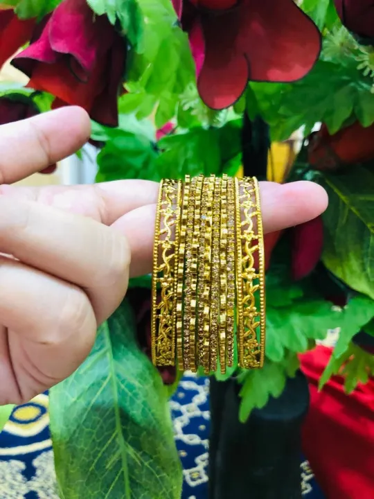 Very%20Beautiful%20Bangles%20One%20Carrat%20Gold%20Bangles%20set%20Chori%20jewellery%20for%20Girls%F0%9F%98%8ALow%20Stock%20-%20Image%202