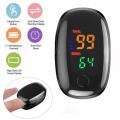 Finger Clip Heart Rate Meter Measure Fingertip Oximetry PI Value Monitor Pulse Black Gem Oximeter Heart Rate Monitor Portable. 