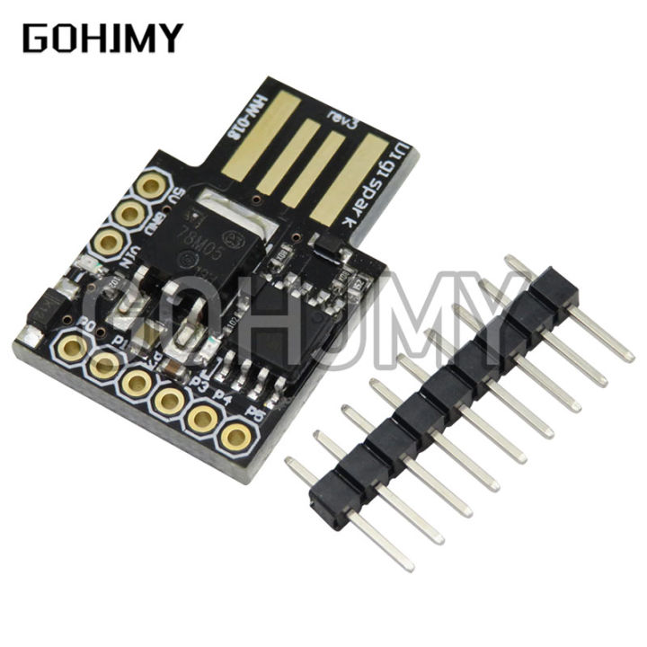 thumbnail image 2 of Digispark Kickstarter Attiny85 USB Development Board - For Arduino Projects 2 of 3
