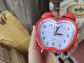 bell Alram clock, Alram Clock For kids , Alram , Alram watch , Alram clock for girls color Red. 