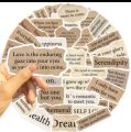 25 Pcs motivational phrases tear series  Pvc  stickers aesthetic Korean stationery hand  accounting  decoration scrapbook supplies. 