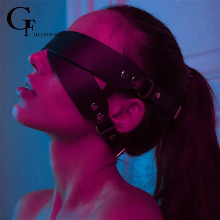 PU%20Fetish%20Masquerade%20Exotic%20Costumes%20Leather%20Bondage%20Gothic%20Mask%20Sleep%20Eyeshade%20Sexy%20Lingeire%20Blindfold%20Couple%20%20For%20Edgy%20Woman%20-%20Image%202
