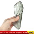 TPU Half Transparent Soft Shell Case Protective Cover For ANBERNIC RG34XX Handheld Game Console Anti-Scratch Storage Box.