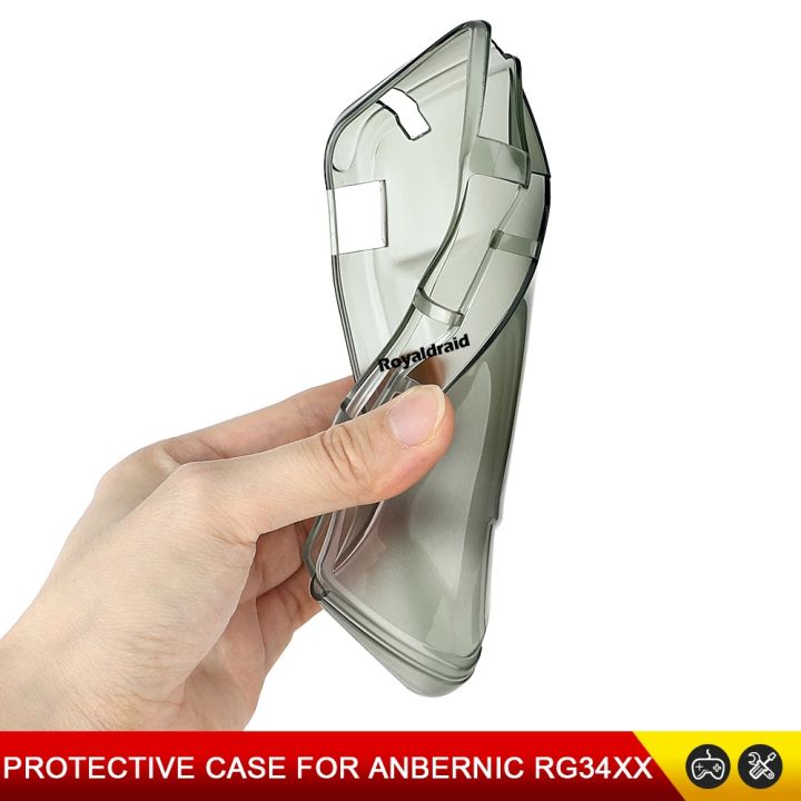 TPU%20Half%20Transparent%20Soft%20Shell%20Case%20Protective%20Cover%20For%20ANBERNIC%20RG34XX%20Handheld%20Game%20Console%20Anti-Scratch%20Storage%20Box%20-%20Image%204