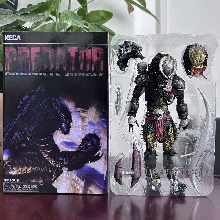 NECA%20Elder%20Clan%20Leader%20Concrete%20Jungle%20Action%20Figure%20Fugitive%20Thermal%20Vision%20Fugitive%20Predator%20Aliens%20vs%20Predator%20Doll%20For%20Gifts%20-%20Image%204