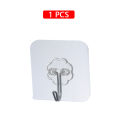 10/20 Pcs Hooks Transparent Strong Self Adhesive Door Wall Hangers Hooks Suction Heavy Load Rack Cup Sucker for Kitchen Bathroom. 