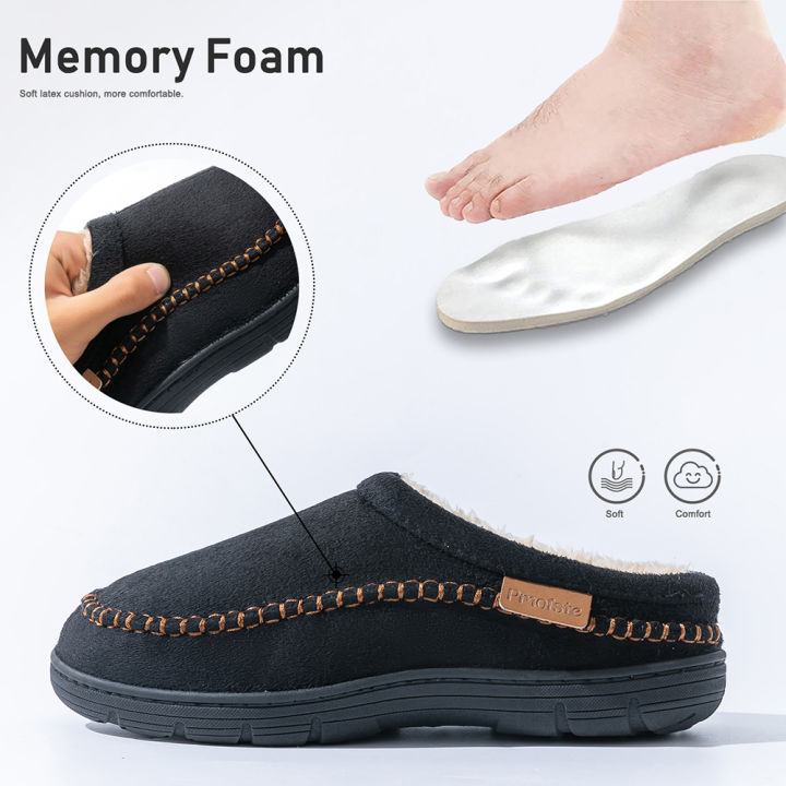 Pmoiste%20Soft%20Faux%20Suede%20House%20Slippers%20Men%20Comfortable%20Warm%20Cushion%20Designer%20Mark%20Line%20Living%20Room%20Shoes%20Slip-on%20Winter%20Indoor%20-%20Image%202