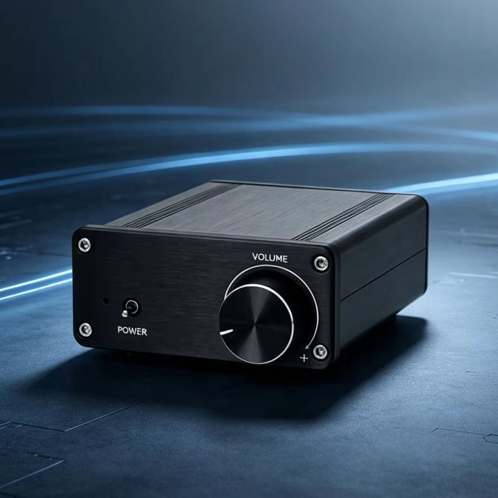 YJCO Digital Mini Power Amplifier TPA3116 HiFi Stereo Amp Audiophile-Grade Class D 2.0 Channel 50Wx2 D50C