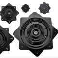 360° Rotation Bar Stools Swivel Plate Universal Steel Swivel Platform Sturdy Easy Installation Rotary Plate.