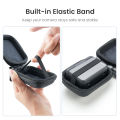 aMagisn Mini Camera Case for Camera & Cage,Hard Shell Storage Bag Shockproof Drop-resistant Carry Case for Insta360 GO Ultra. 