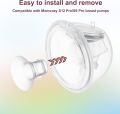 Flange Inserts Compatible with Medela/Spectra/Elvie/Momcozy/XIMYER/YOUHA 24mm Shields/Flanges,Reduce 24mm to Other Size. 