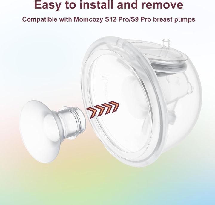 Flange%20Inserts%20Compatible%20with%20Medela/Spectra/Elvie/Momcozy/XIMYER/YOUHA%2024mm%20Shields/Flanges,Reduce%2024mm%20to%20Other%20Size%20-%20Image%206