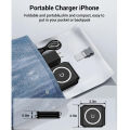 3 in 1 Wireless Charger Pad Stand Magnetic Fast Charging Dock Station for iPhone 15 14 13 12 11 8 Apple Watch Airpods Pro. 