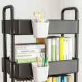 3/4 Tier Mobile Storage Rack Trolley Organizer With Wheels Plastic  Kitchen Organizers Household Cart Mobile Trolley Bookshelf. 