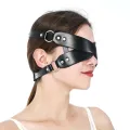 Adult Sexy Eye Mask SM Adult Supplies Couple Flirting Mask Leather Sexy Eye Mask. 