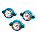 Car Motorcycle Styling Thermo Radiator Cap Tank Cover Water Temperature Gauge with Utility Safe 0.9 Bar/ 1.1 Bar/1.3 Bar. 
