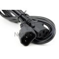 UPS cable male to female AC power (C13 to c14) for computer monitor for computer. 