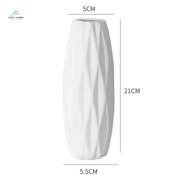 Nordic%20style%20white%20plastic%20vase%20non-crack%20flower%20vase%20for%20home%20decoration%20desk%20vase%20photo%20props%20ABS%20plastic%20corner%20decoration%20simulation%20vase%20-%20Image%202
