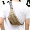 Chest Bag Canvas Waist Bag Women Men's Belt Bag Fashion Bum Bag Travel Purse Bag for Phone Pouch Pocket Hip Bag Waist Pack Male. 