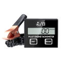 Induction Chainsaw Lawn Mower High Tachometer Digital LCD Display Inductive Pulse Tachometer Gasoline Engine Debugging Timer. 