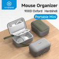 Hagibis Electronic Organizer Travel Case Bag for Mouse Portable Carry Case for Wireless Mouse Cable Charger Power Bank Hardshell.