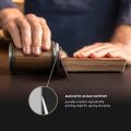Rolling Knife Sharpener Magnetic Knife Holder Diamond Sharpening Stone With 15 and 20 Degrees Angle Roller Kitchen Accessory Set. 
