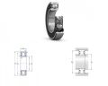 SKF 6308 2rs Bearing Rubber Seal. 