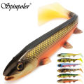 Spinpoler Bombshad Square Tail Swimbait Shad Pike Lures 14cm 18cm Printing Silicone Artificial For Big Catch Sea Fishing Wobbler.