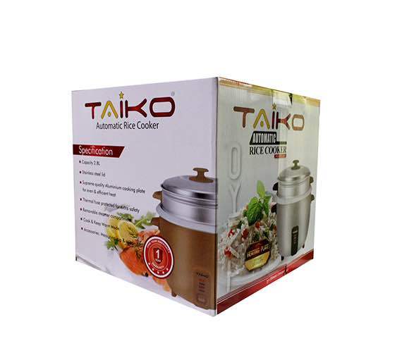 Taiko 1.8L Electric Rice Cooker – Automatic Cooking & Keep Warm ...