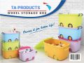 Baby Cartoon Toy Storage Box Children's Storage Box Plastic Clothes Storage locker. 